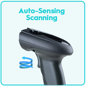 Bluetooth Hand held Barcode  QR code Scanner,1D 2D 500m Transmission Distance