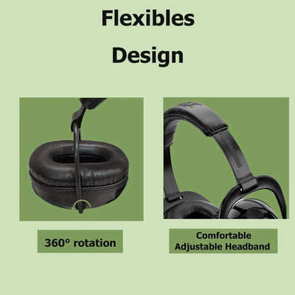 Safety Ear Muffs Noise Reduction ,Passive Earmuffs ,black headset for kid children toddler teenager