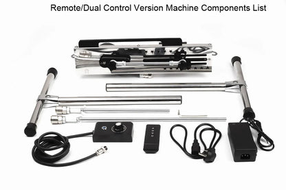 Sexual Machine Telescope 3XLR Dildo ,Vibrator ,Women ,Man ,Sex Toys For Couple Postures and Automatic Masturbators