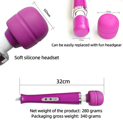 Adult Sex Toys AV Vibrator ,Powerfull Magic Wand ,G-spot Stimulation Massager , for Women Masturbation