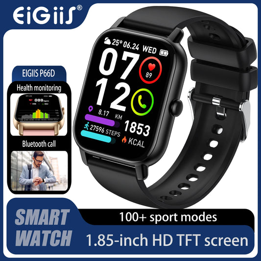 Health Monitoring Waterproof Bluetooth Unisex Smart Watch