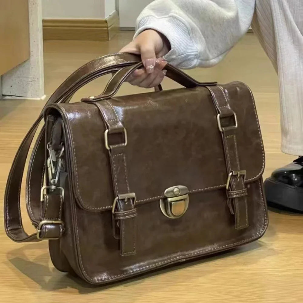 Japanese Students Vintage Women Handbags, Crossbody Streetwear ,Preppy Casual Backpacks
