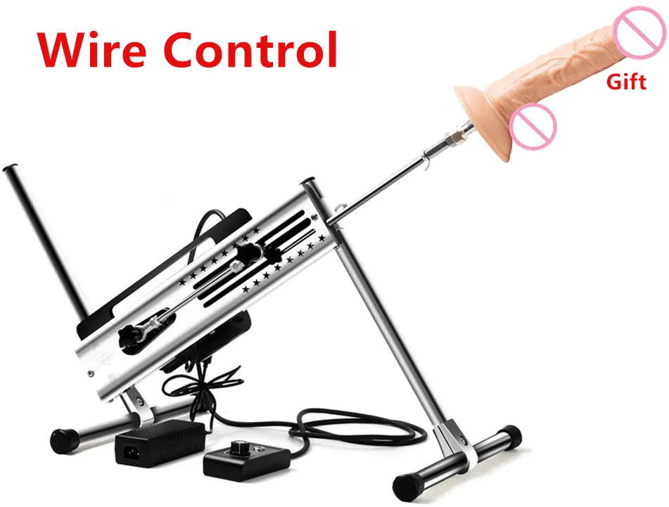Sexual Machine Telescope 3XLR Dildo ,Vibrator ,Women ,Man ,Sex Toys For Couple Postures and Automatic Masturbators