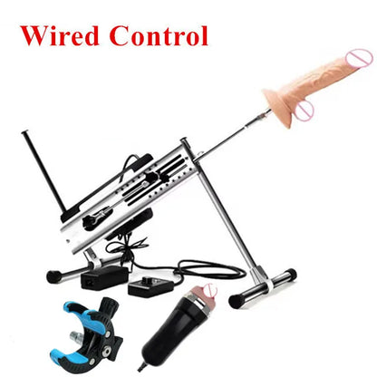 Sexual Machine Telescope 3XLR Dildo ,Vibrator ,Women ,Man ,Sex Toys For Couple Postures and Automatic Masturbators