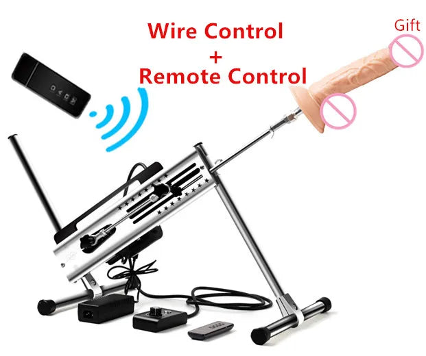 Sexual Machine Telescope 3XLR Dildo ,Vibrator ,Women ,Man ,Sex Toys For Couple Postures and Automatic Masturbators
