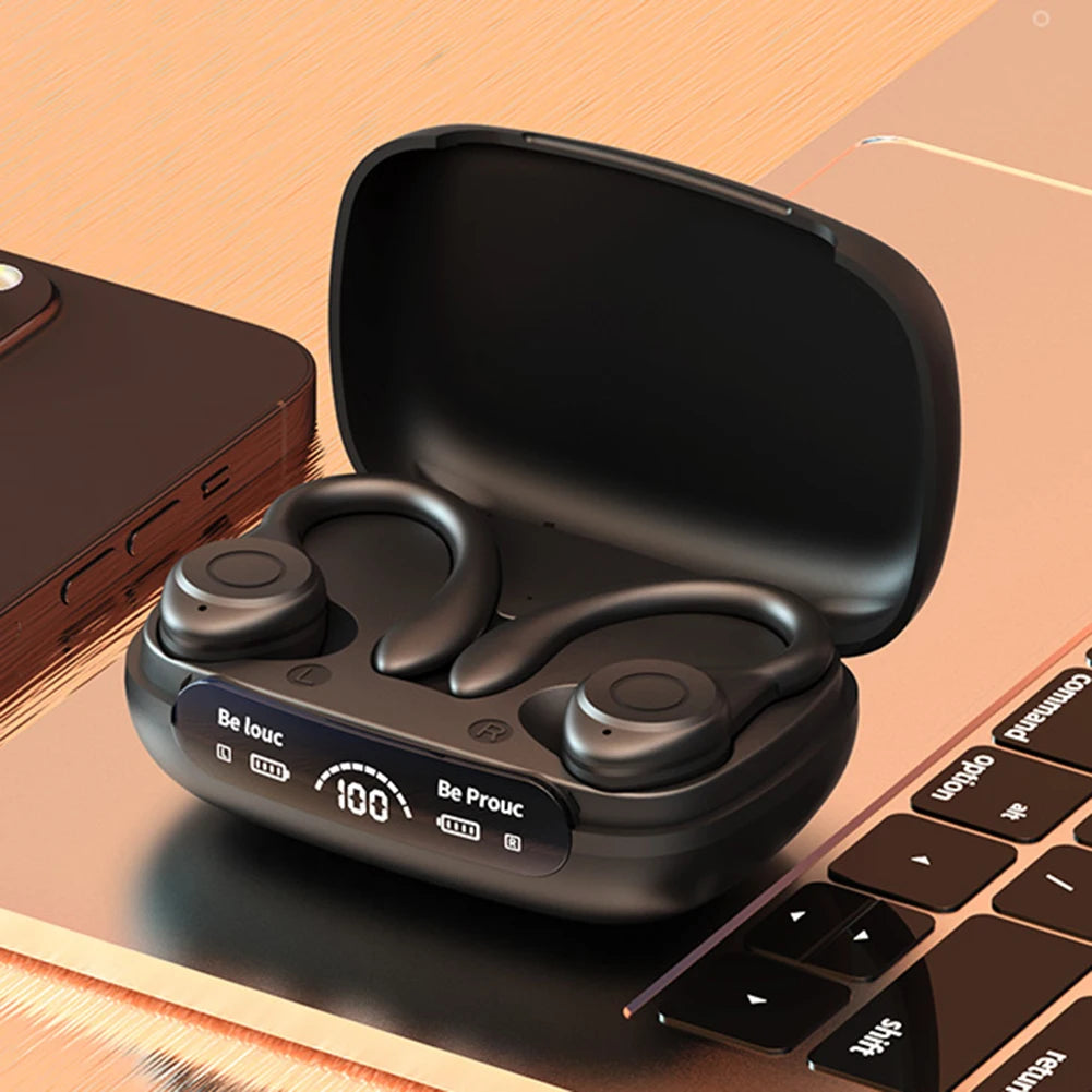 Noise Reduction Bluetooth Gaming Earbuds With Power Display