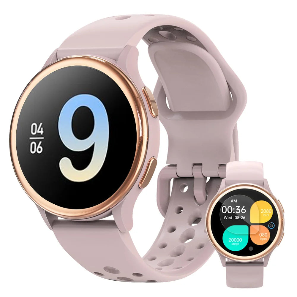 Smart Watches for Women [400+Watch Faces/Calls/Female Health], 1.27" Fitness Tracker , for iPhone ＆ Android