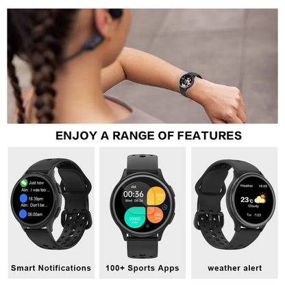 Smart Watches for Women [400+Watch Faces/Calls/Female Health], 1.27" Fitness Tracker , for iPhone ＆ Android