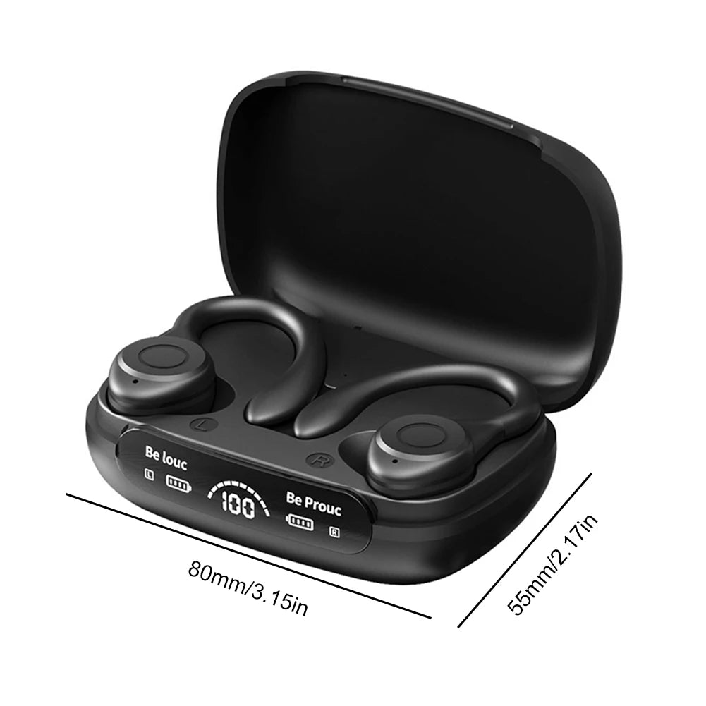Noise Reduction Bluetooth Gaming Earbuds With Power Display