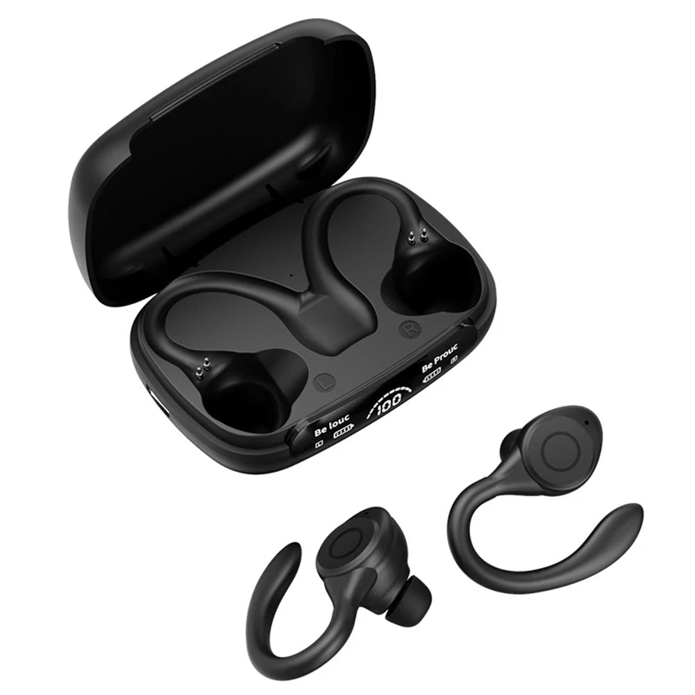 Noise Reduction Bluetooth Gaming Earbuds With Power Display