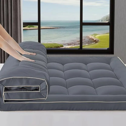 2~3In Mattress Topper Size Pillow Top - Extra Thick Padded Mattress Pad and Protector, Breathable Fitted Deep Pocket 8-21, Ultr