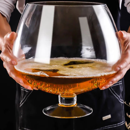 6000ML Plastic Extra-Large Wine Glasses , Giant Beer Mugs ,Oversized Goblet Dessert Cake Cups ,Creative Bar Drinkware