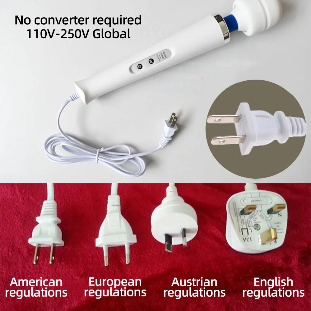 Adult Sex Toys AV Vibrator ,Powerfull Magic Wand ,G-spot Stimulation Massager , for Women Masturbation