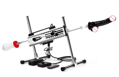Sexual Machine Telescope 3XLR Dildo ,Vibrator ,Women ,Man ,Sex Toys For Couple Postures and Automatic Masturbators