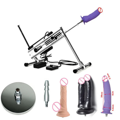 Sexual Machine Telescope 3XLR Dildo ,Vibrator ,Women ,Man ,Sex Toys For Couple Postures and Automatic Masturbators