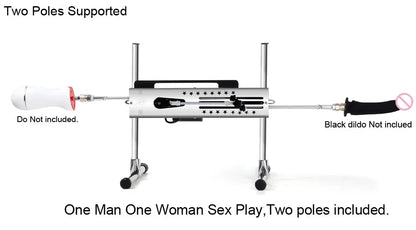 Sexual Machine Telescope 3XLR Dildo ,Vibrator ,Women ,Man ,Sex Toys For Couple Postures and Automatic Masturbators