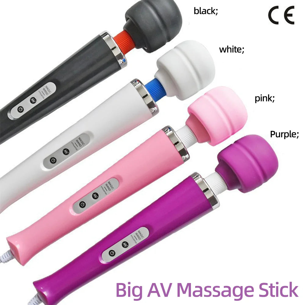 Adult Sex Toys AV Vibrator ,Powerfull Magic Wand ,G-spot Stimulation Massager , for Women Masturbation