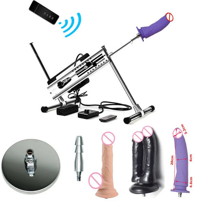 Sexual Machine Telescope 3XLR Dildo ,Vibrator ,Women ,Man ,Sex Toys For Couple Postures and Automatic Masturbators