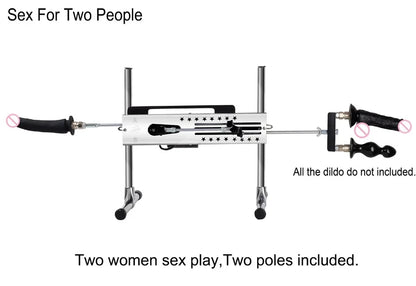 Sexual Machine Telescope 3XLR Dildo ,Vibrator ,Women ,Man ,Sex Toys For Couple Postures and Automatic Masturbators