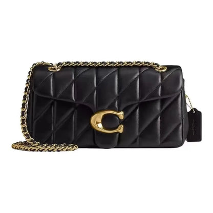 High-quality diamond pattern chain bag, single shoulder messenger bag, small square bag Spring and summer bag